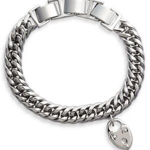 Stella & Dot Heart Lock Bracelet